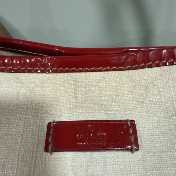 Gucci Vintage Tattoo Tote | Y2K Sacred Heart Swallow Canvas Bag - Picture 11 of 12